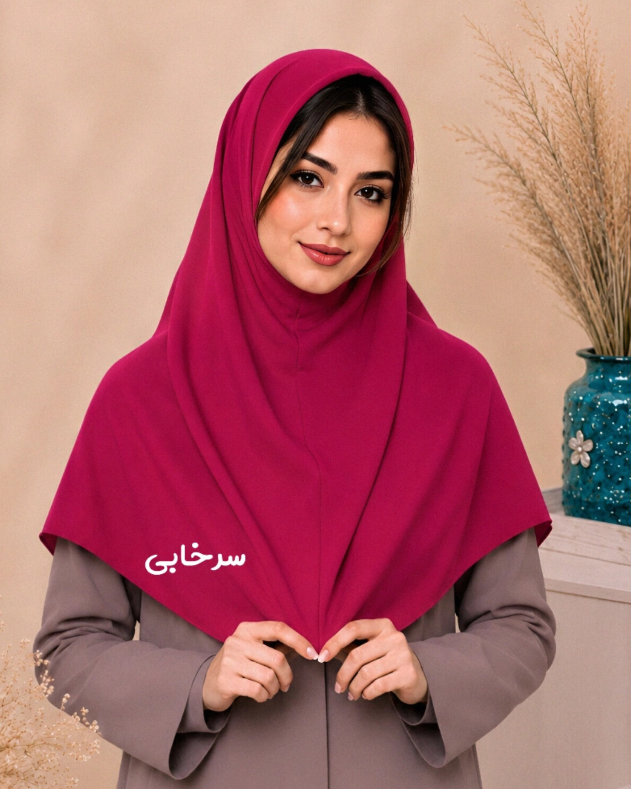رنگهای پر طرفدار مقنعه کرپ قد ۹۰