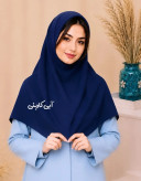 مقنعه کرپ قد ۹۰ سایز استاندارد