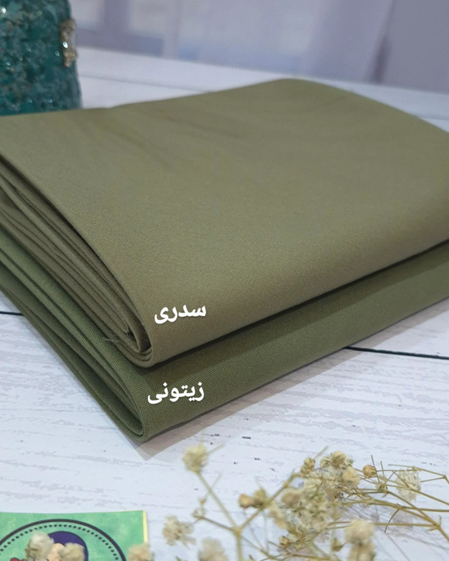 طیف رنگی سبز مقنعه نخی با قد ۹۰ متوسط